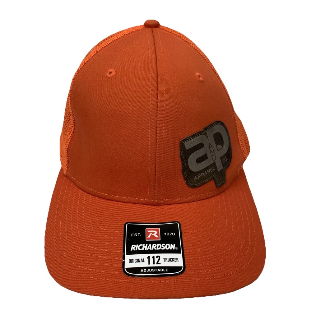 Richardson Original 112 Trucker Hat Cap "A&P Apparel Co" Snapback